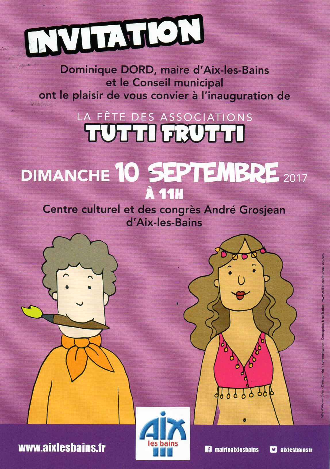 invitation tutti frutti